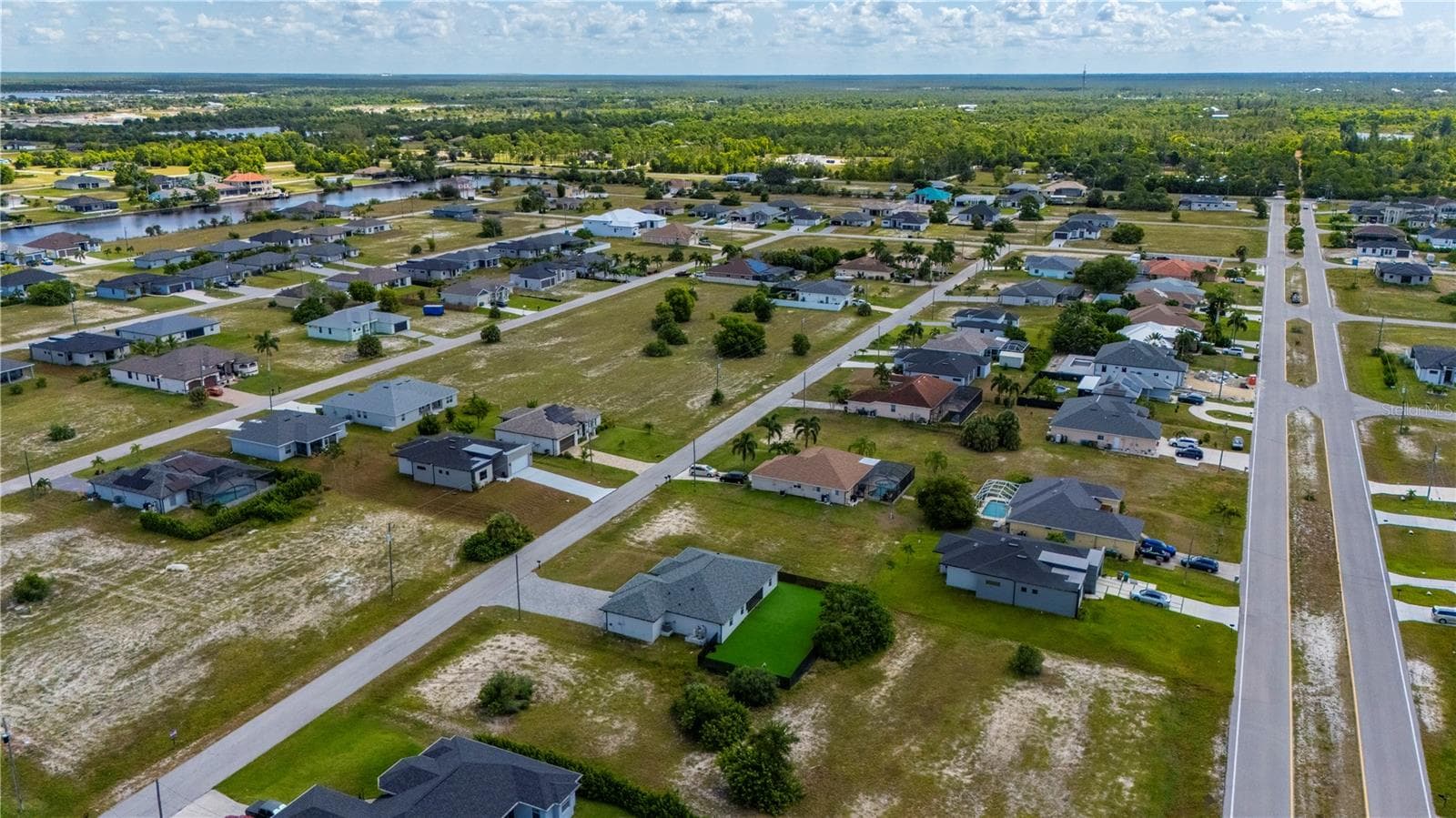 Drone Photo of Property - 4302 NW 32ND ST, CAPE CORAL