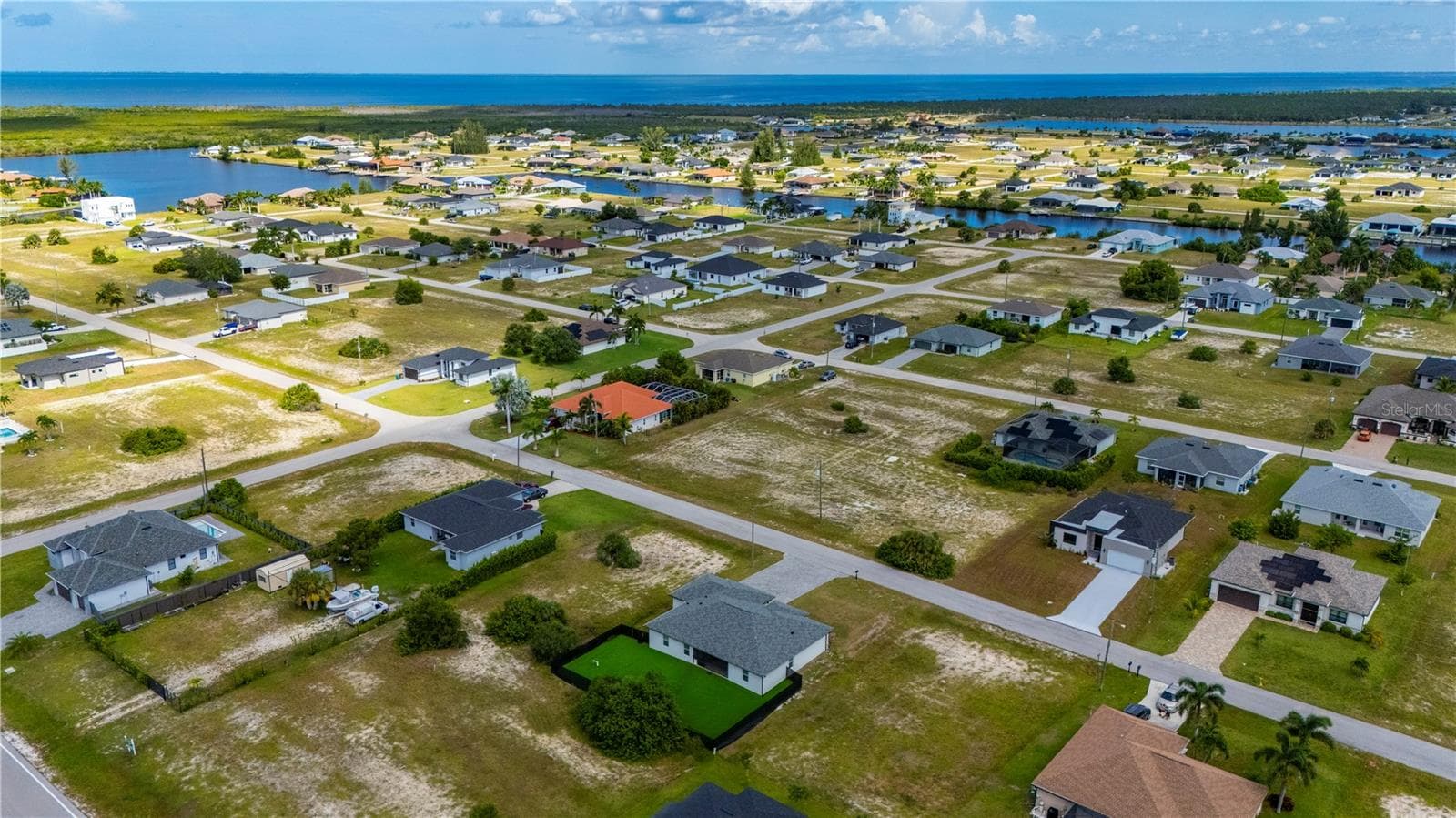 Drone Photo of Property - 4302 NW 32ND ST, CAPE CORAL