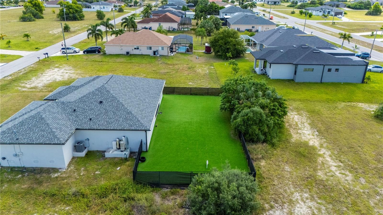 Drone Photo of Property - 4302 NW 32ND ST, CAPE CORAL