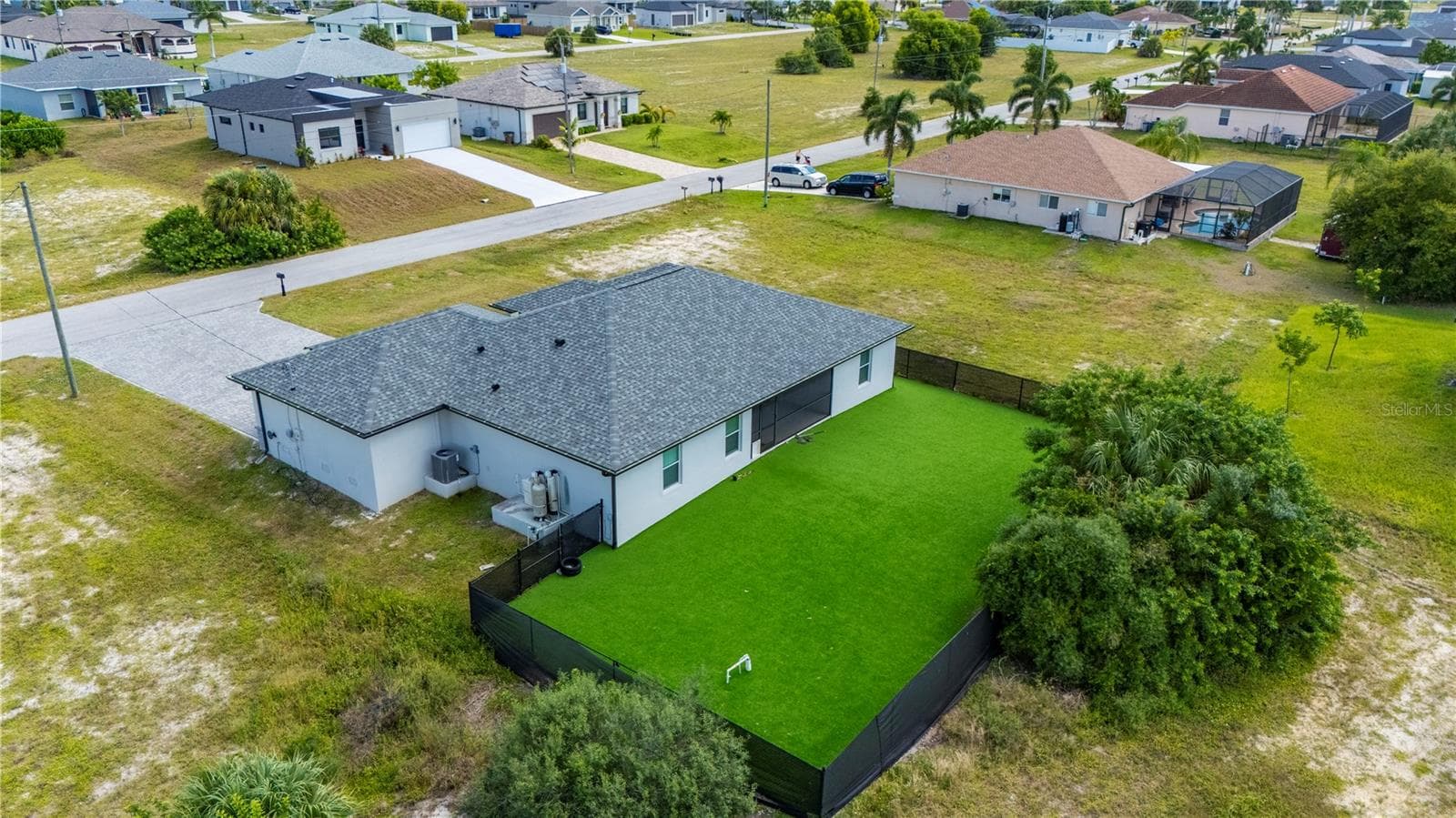 Drone Photo of Property - 4302 NW 32ND ST, CAPE CORAL