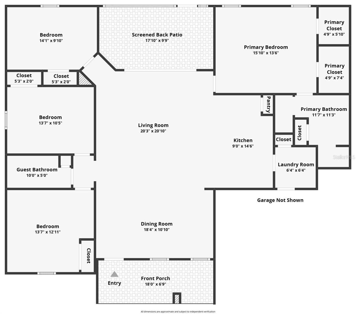Floor Plan - 4302 NW 32ND ST, CAPE CORAL
