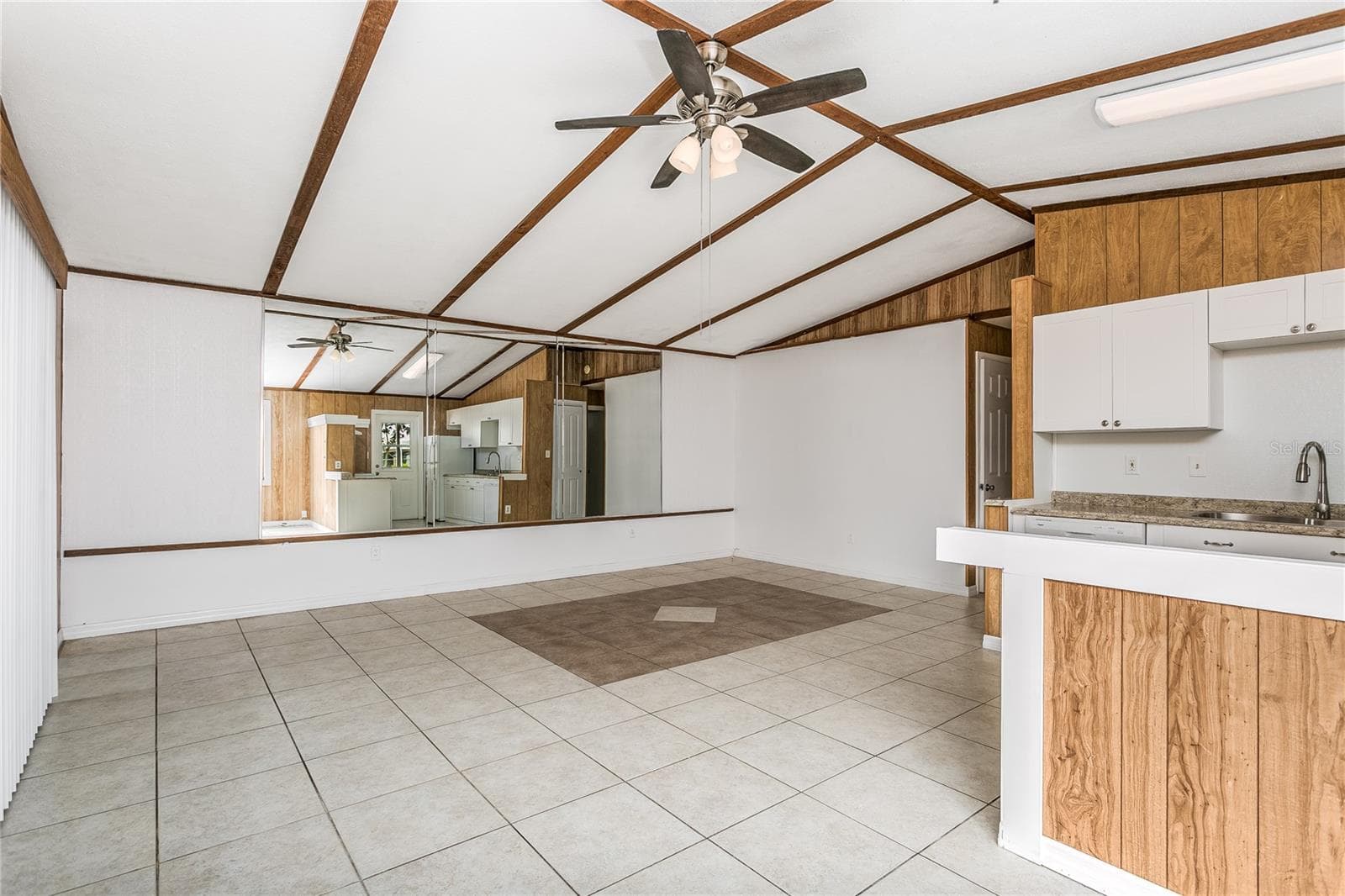 Dining/Living area, open concept. - 1335 S MARTIN LUTHER KING JR AVE, CLEARWATER