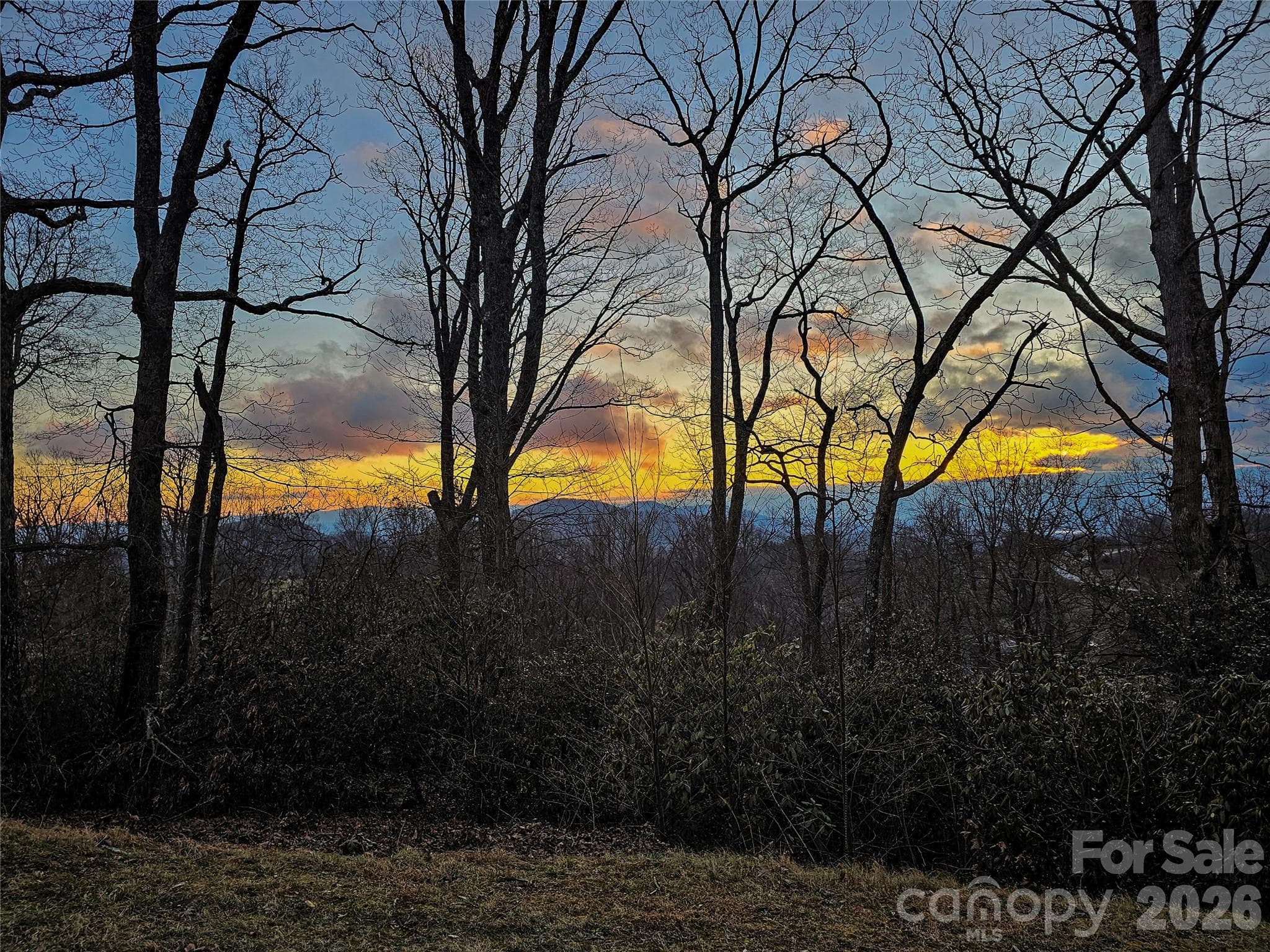 Winter sunset - Lot #90 Summerset Drive, Hendersonville