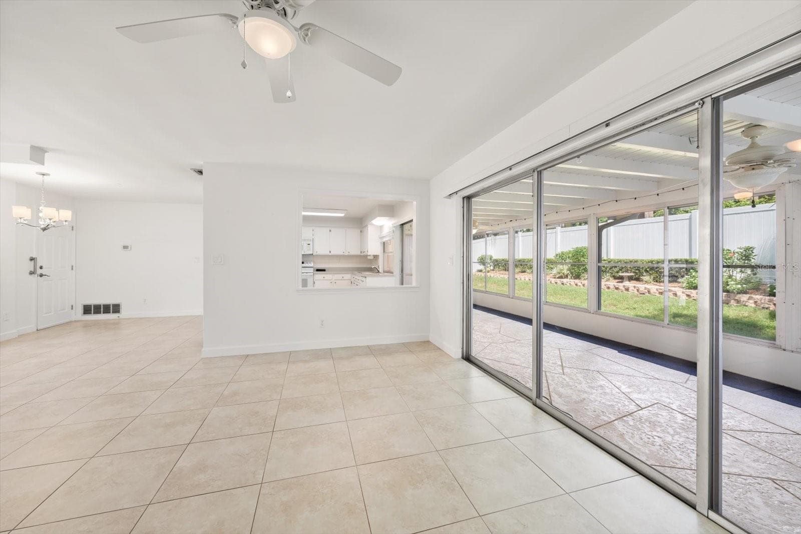 Living Room view to Kitchen - 1972 SEVER DR, CLEARWATER