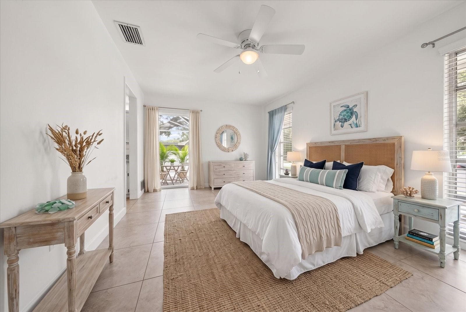 Primary Bedroom - Virtually Staged - 1972 SEVER DR, CLEARWATER