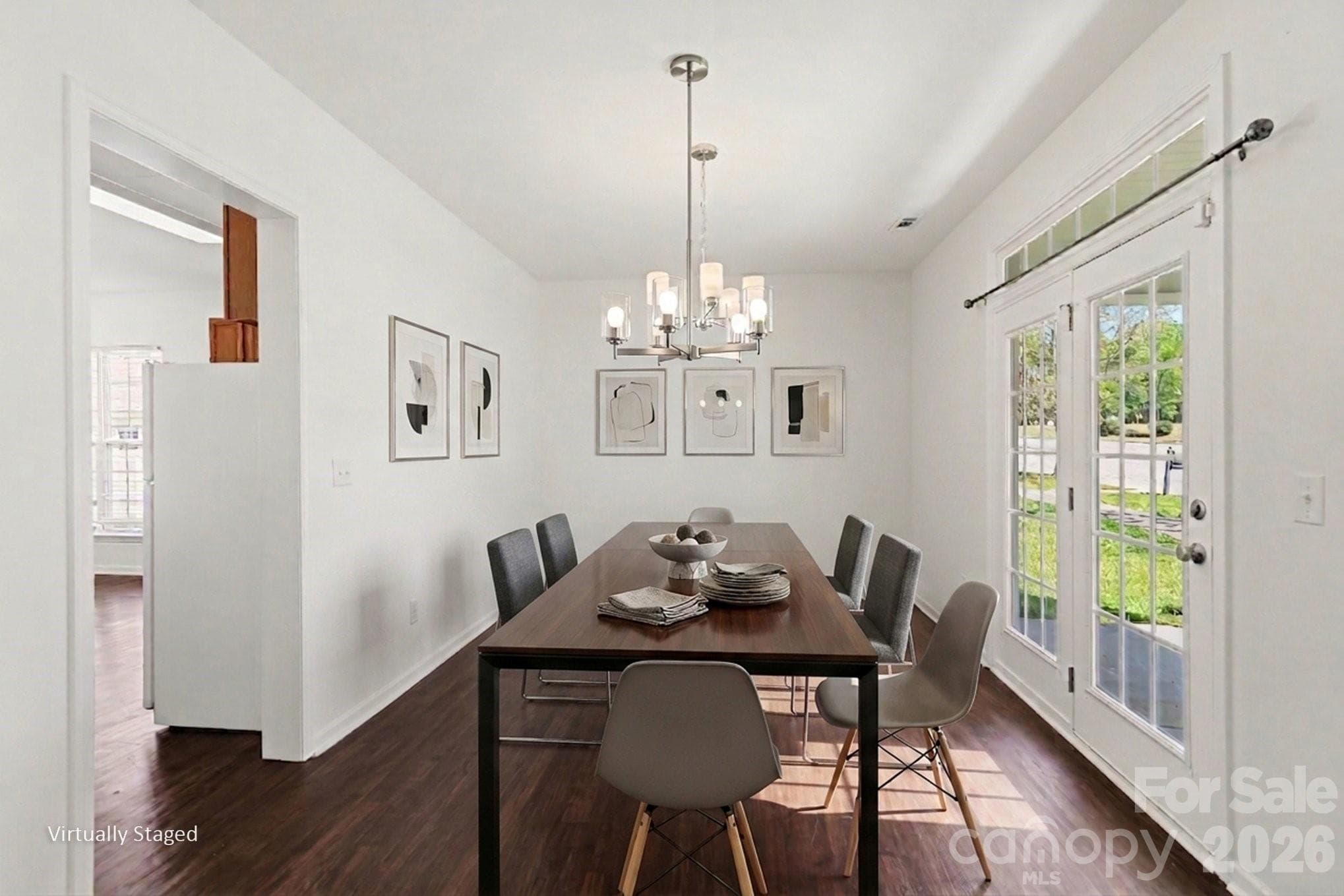 virtually staged - 4134 Vance Road N, Huntersville