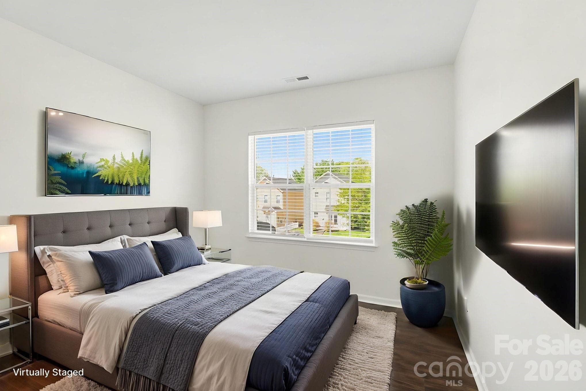 virtually staged - 4134 Vance Road N, Huntersville