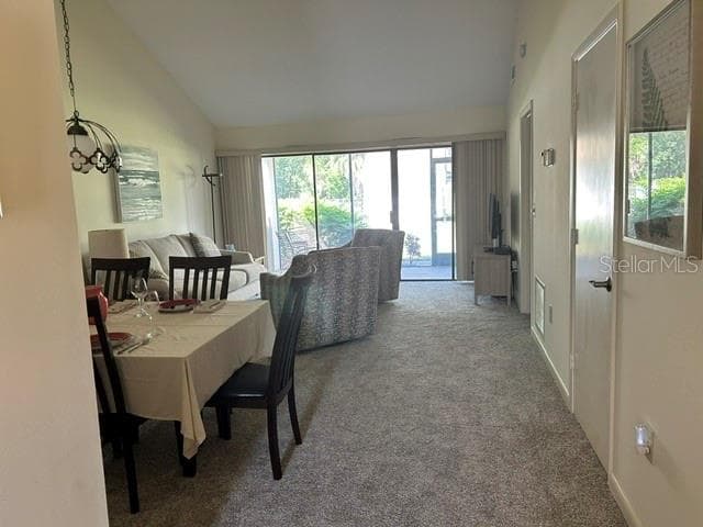 dining living combo entrance view - 5204 MYRTLE WOOD #2, SARASOTA