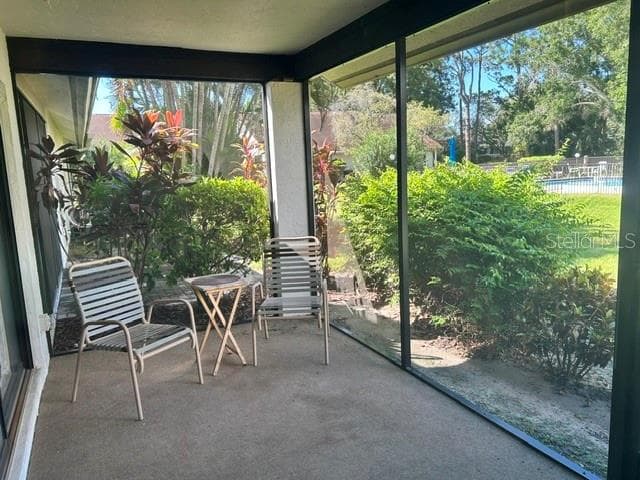 Primary bedroom view - 5204 MYRTLE WOOD #2, SARASOTA