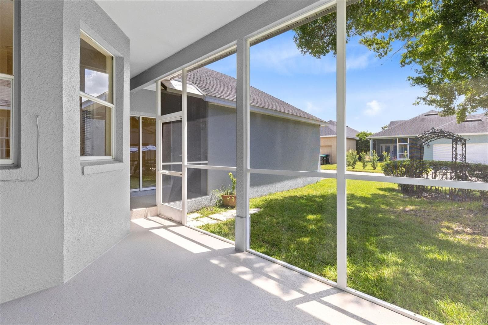 Screened and Covered Back Patio - 3919 PEPPERVINE DR, ORLANDO