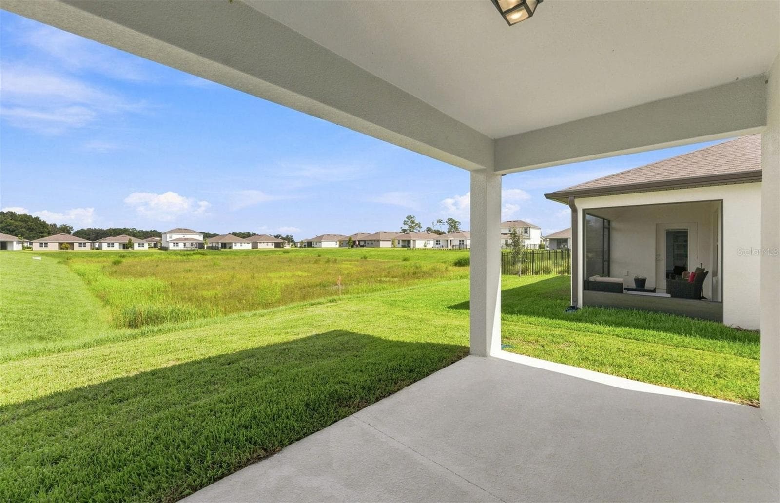 Covered Lanai - 9147 NEWMONS PL, WILDWOOD