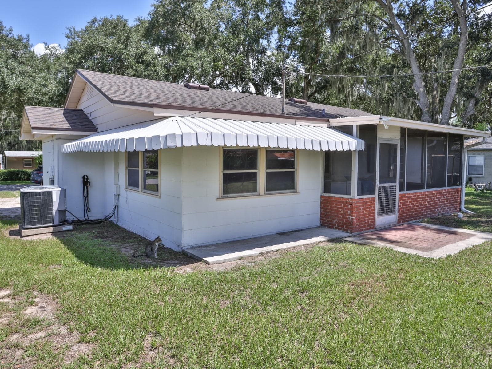 Back of the home. - 1855 E VALENCIA DR, BARTOW