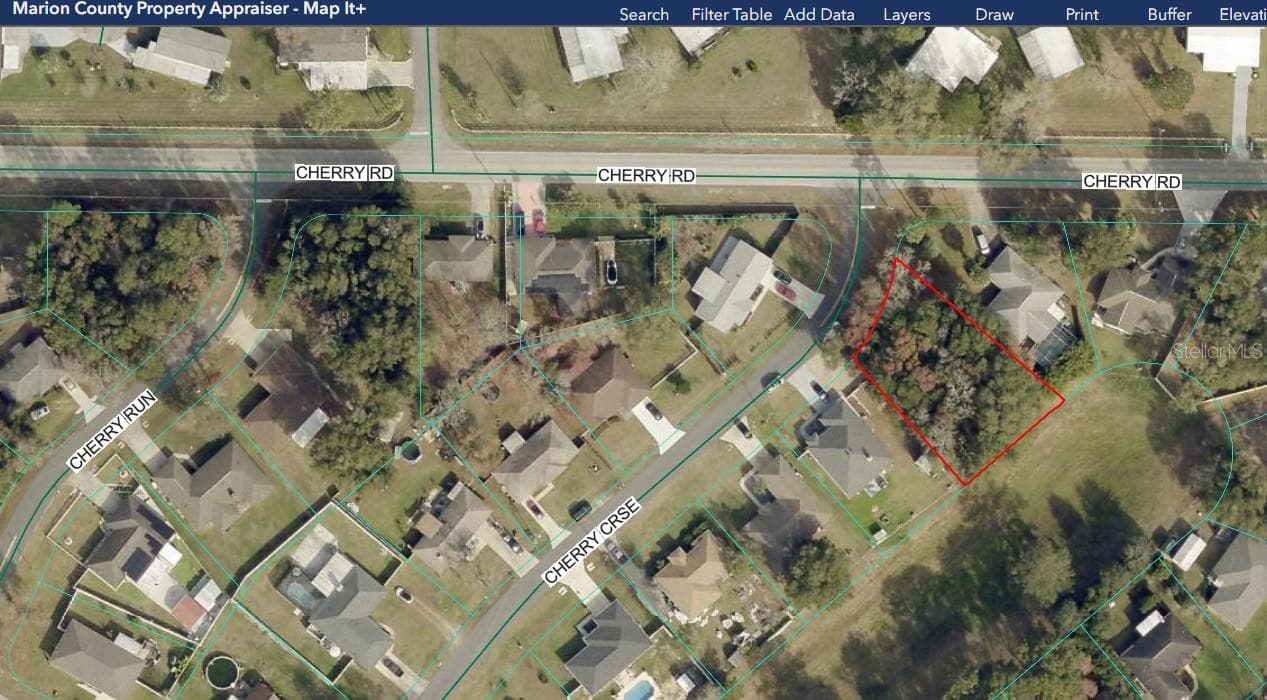 Additional lot #6 Parcel ID# 9023-0493-06 BRINGING ACREAGE TO .58 - 6500 CHERRY RD, OCALA
