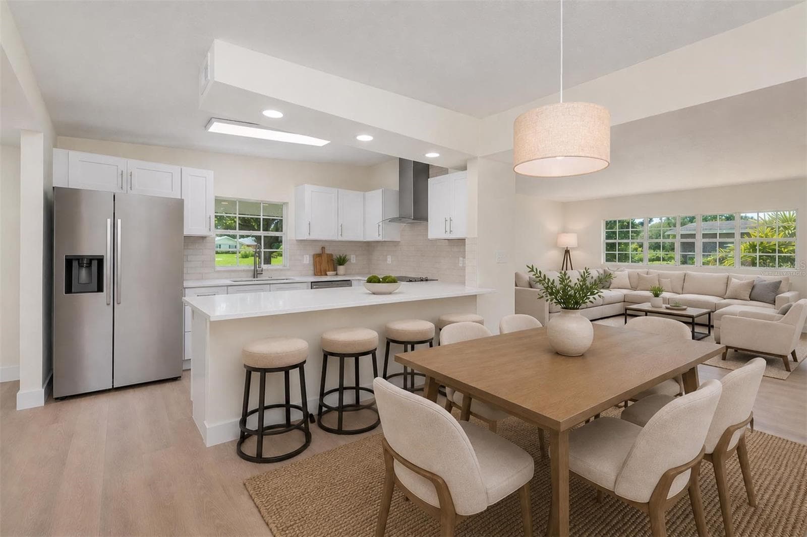 Virtually Staged - Dining Room - 1008 BERWYN RD, ORLANDO
