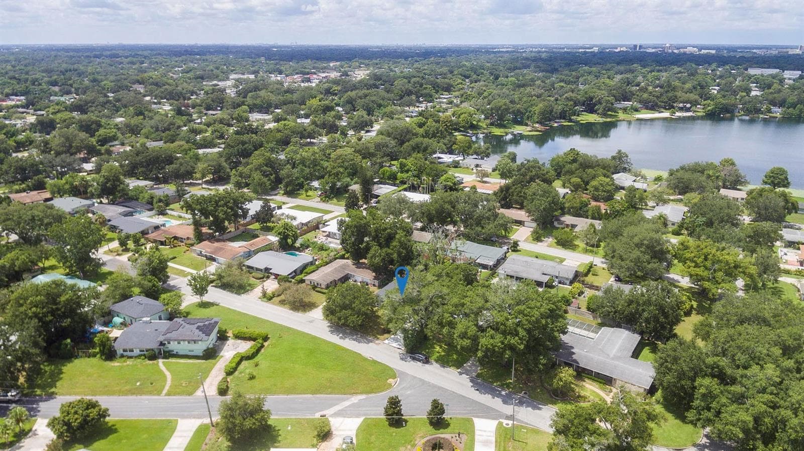 Aerial - 1008 BERWYN RD, ORLANDO