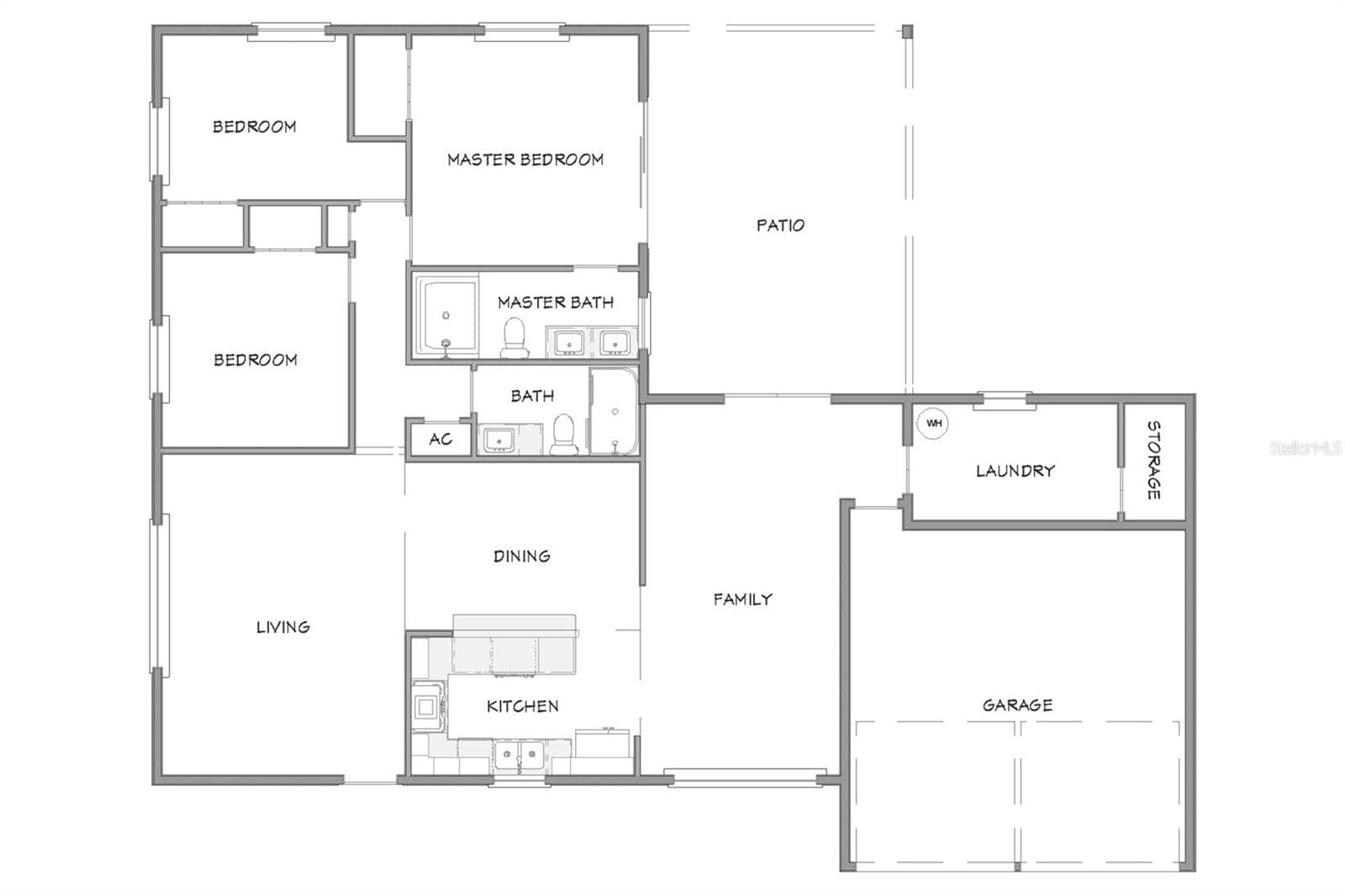 Floor Plan - 1008 BERWYN RD, ORLANDO