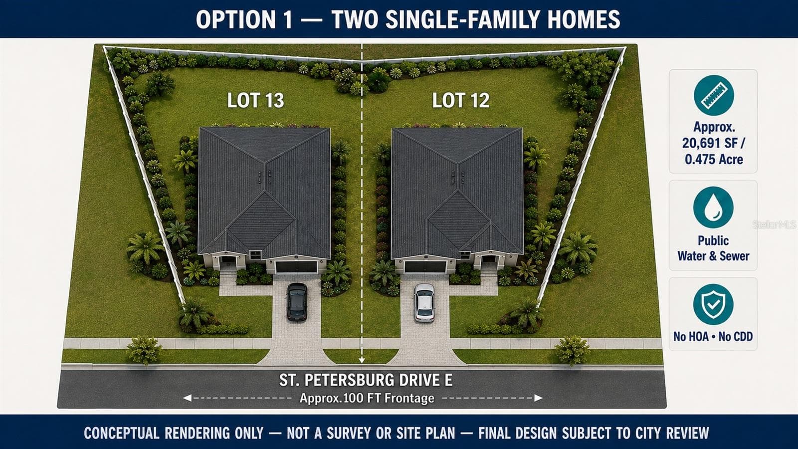 Land at ST PETERSBURG DR, OLDSMAR, photo 4 of 15