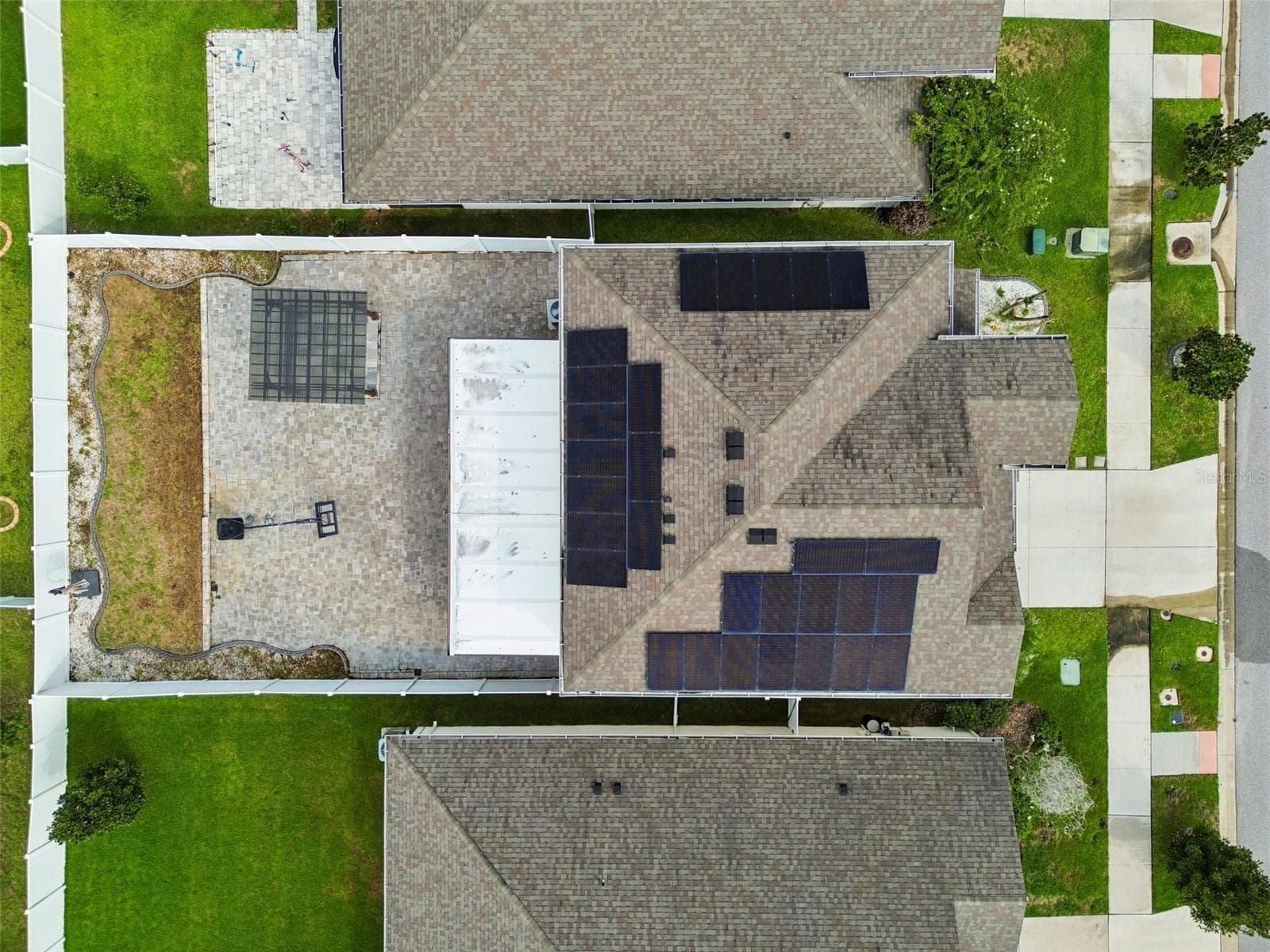 Aerial view of the home site - 13113 FRUITVILLE WAY, RIVERVIEW