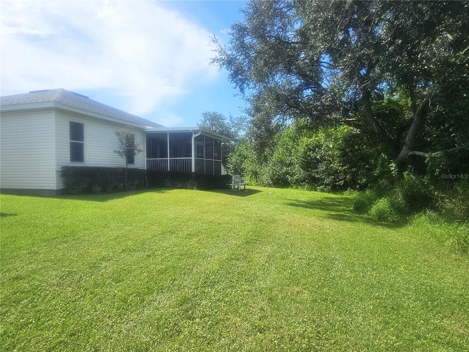 Private Back Yard - 603 CANAL WAY, OLDSMAR