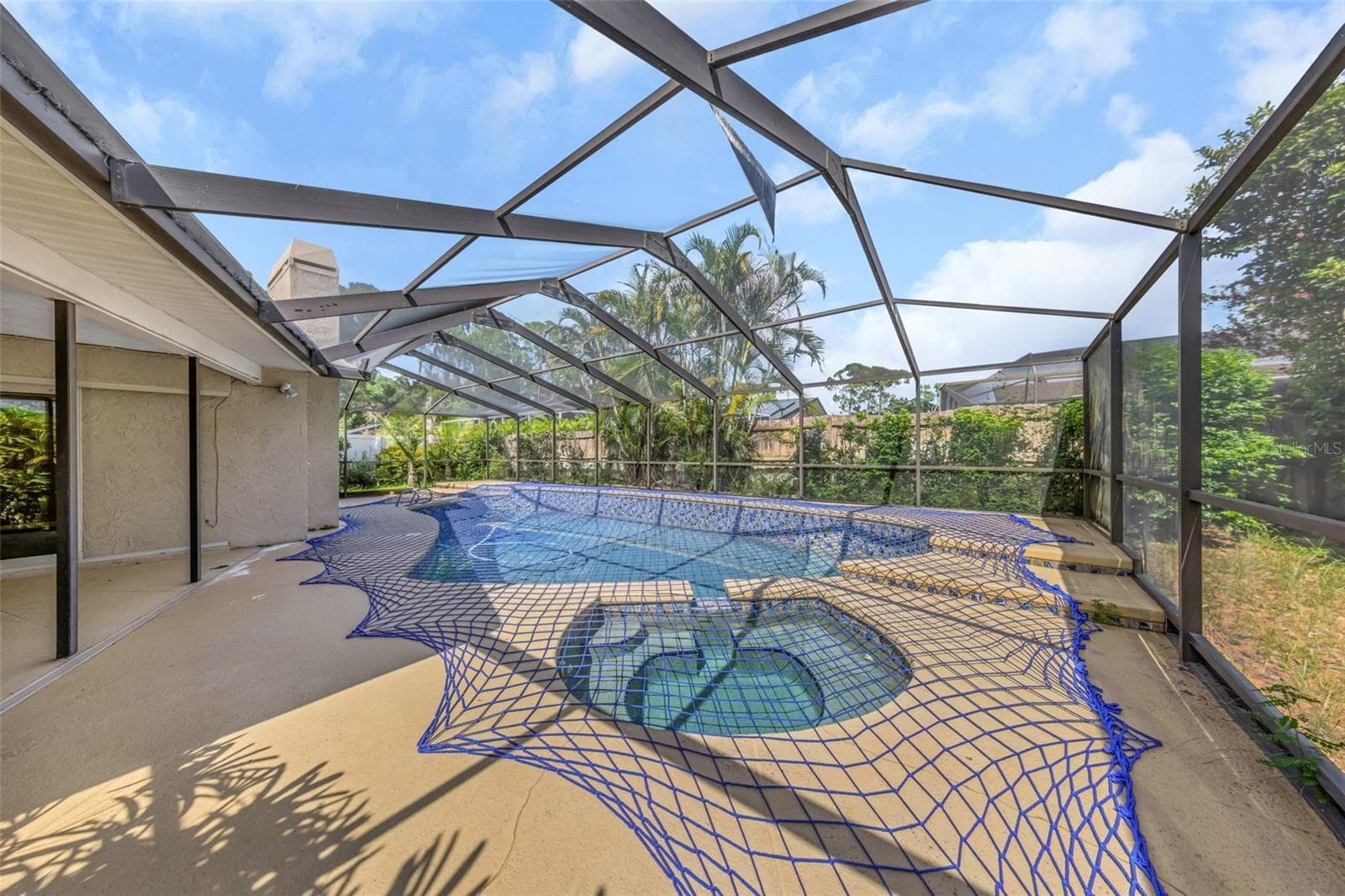 Rear Patio - 3582 FAIRWAY FOREST DR, PALM HARBOR
