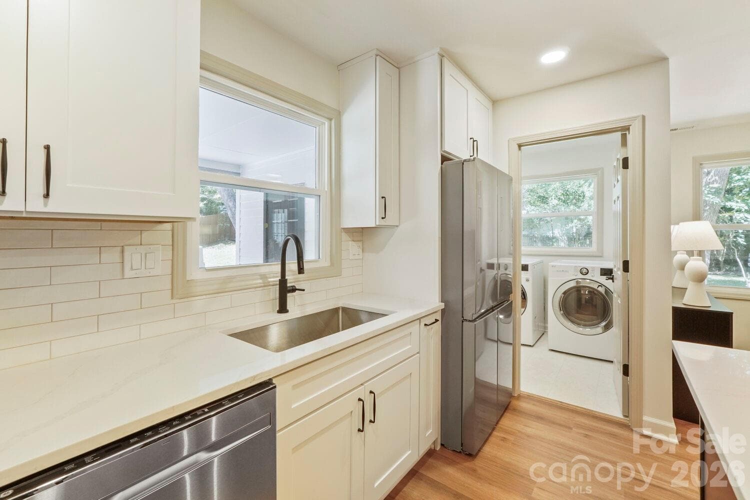 Kitchen and Laundry Room - 900 Burtonwood Circle, Charlotte