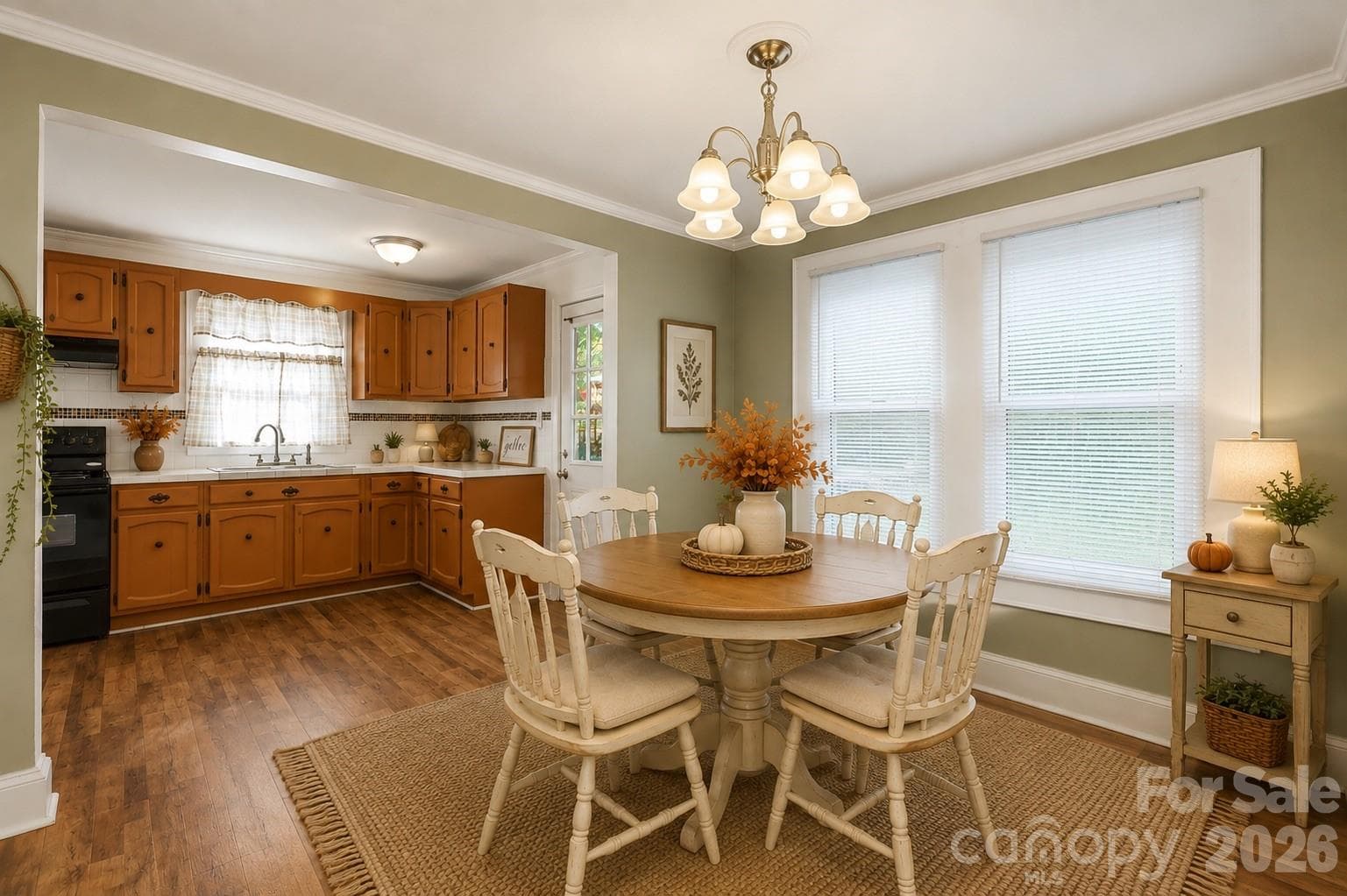 Dining Room - Virtually Staged - 714 Parker Street, Albemarle