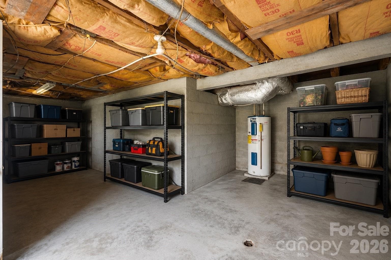 Basement - Virtually Staged - 714 Parker Street, Albemarle