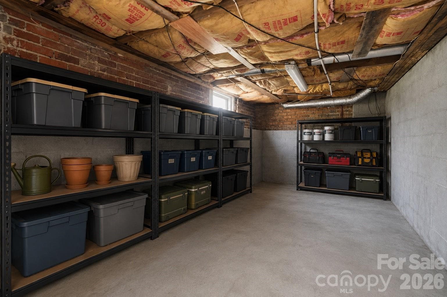 Basement - Virtually Staged - 714 Parker Street, Albemarle