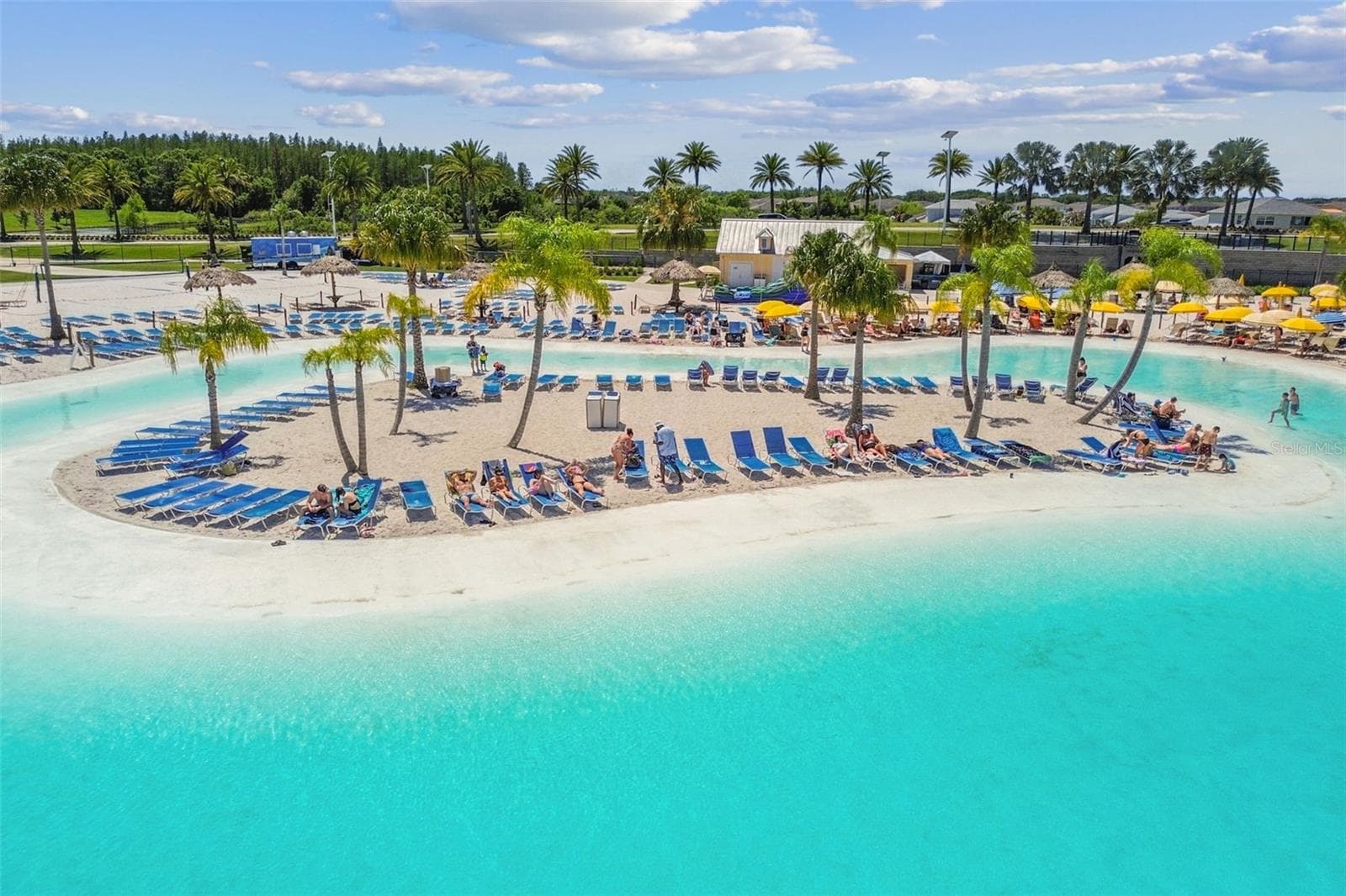 Sun, sand, and 7.5 acres of crystal-clear lagoon - 31840 SAPNA CHIME DR, WESLEY CHAPEL