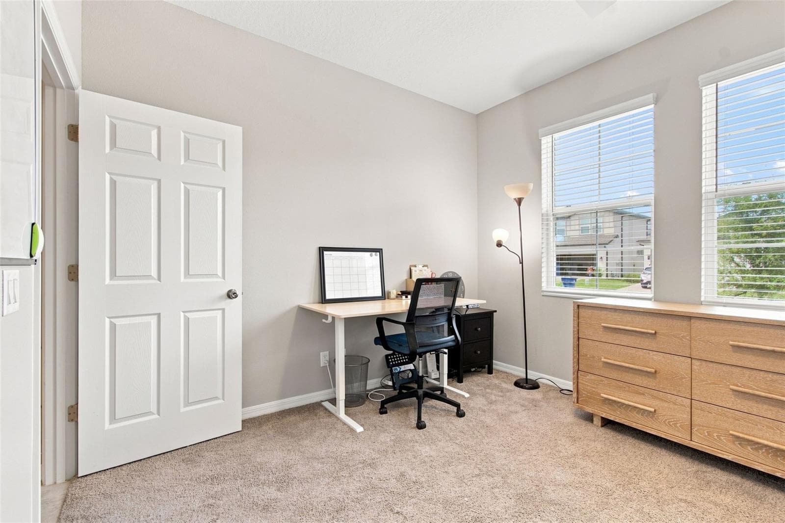 Bedroom 4 - perfect for a home office. - 31840 SAPNA CHIME DR, WESLEY CHAPEL