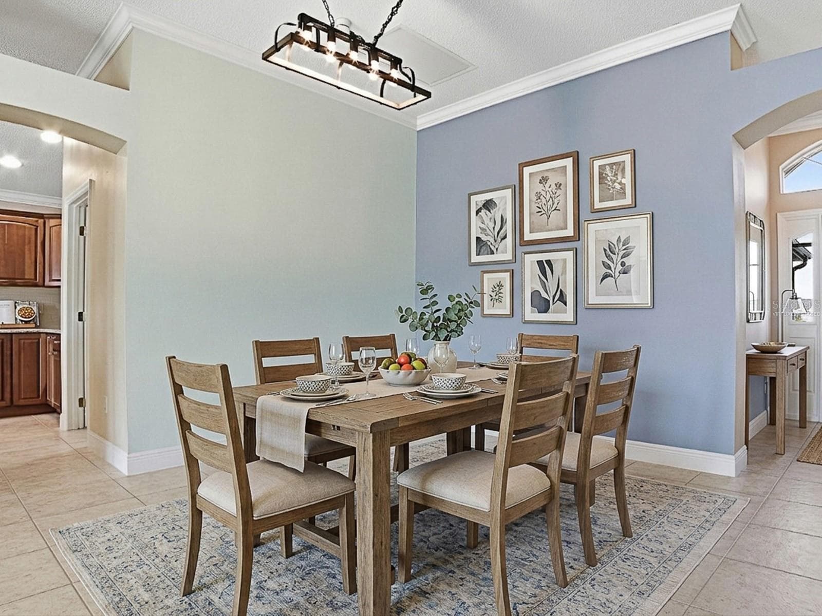 Dining Room - Virtually Staged - 622 MAYBANK LOOP, THE VILLAGES