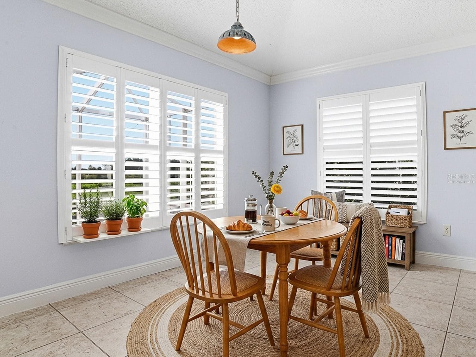 Eat-in Kitchen w/ Views, Plantation Shutters, Virtually Staged - 622 MAYBANK LOOP, THE VILLAGES