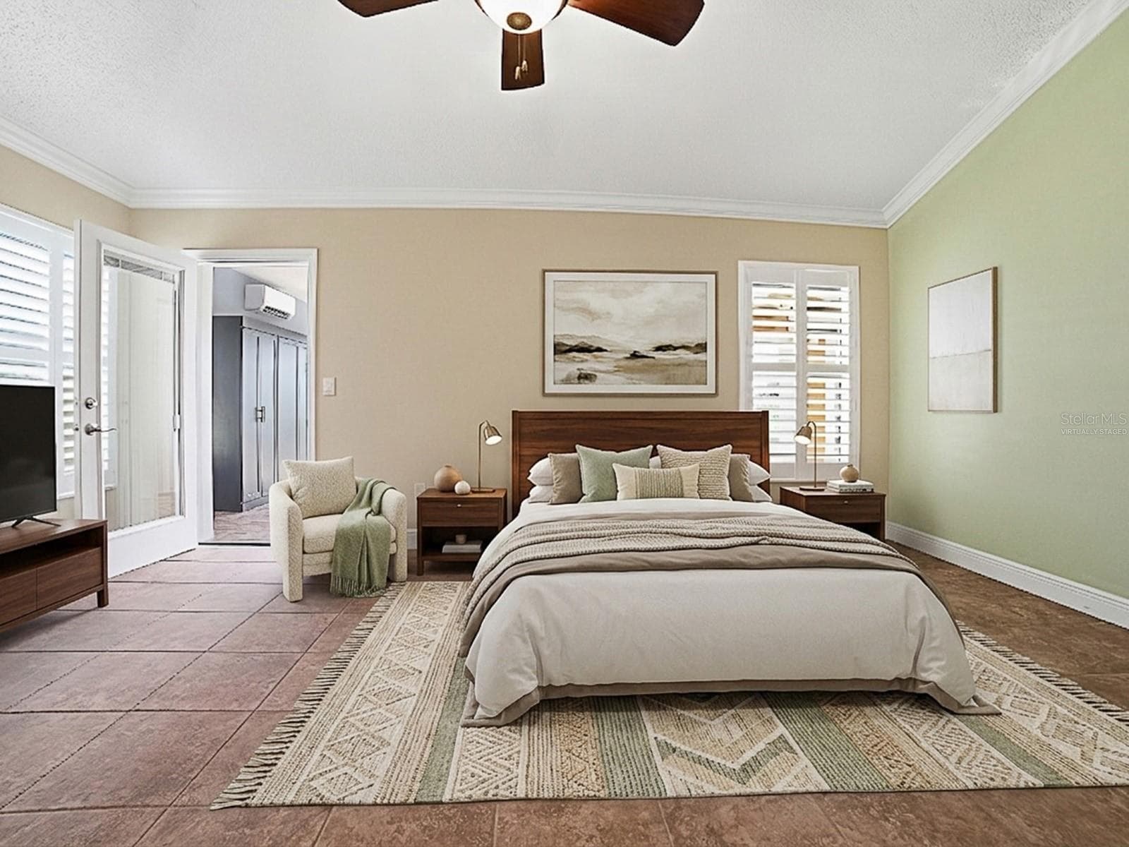 Primary Bedroom - Virtually Staged - 622 MAYBANK LOOP, THE VILLAGES