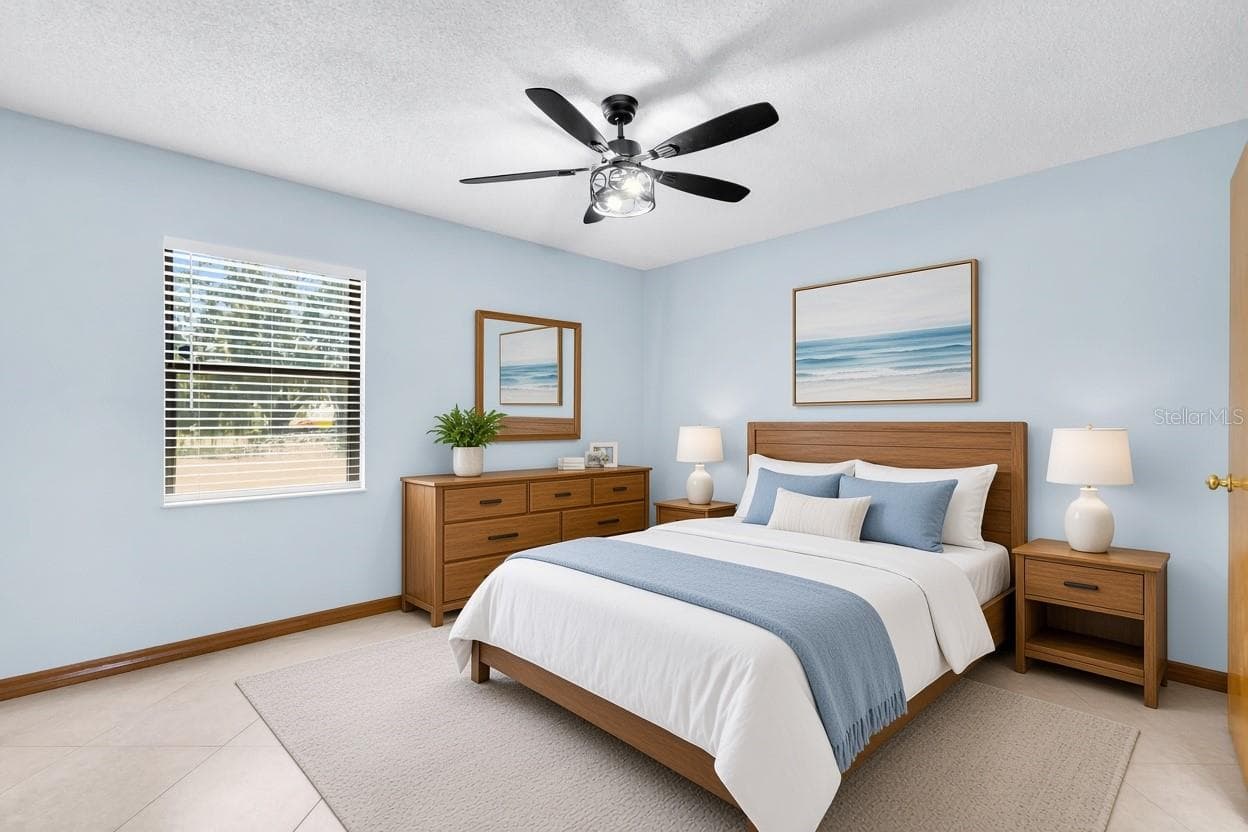 Bedroom #2 with ensuite bathroom - 2805 LAKE TOHOPEKALIGA BLVD, KISSIMMEE