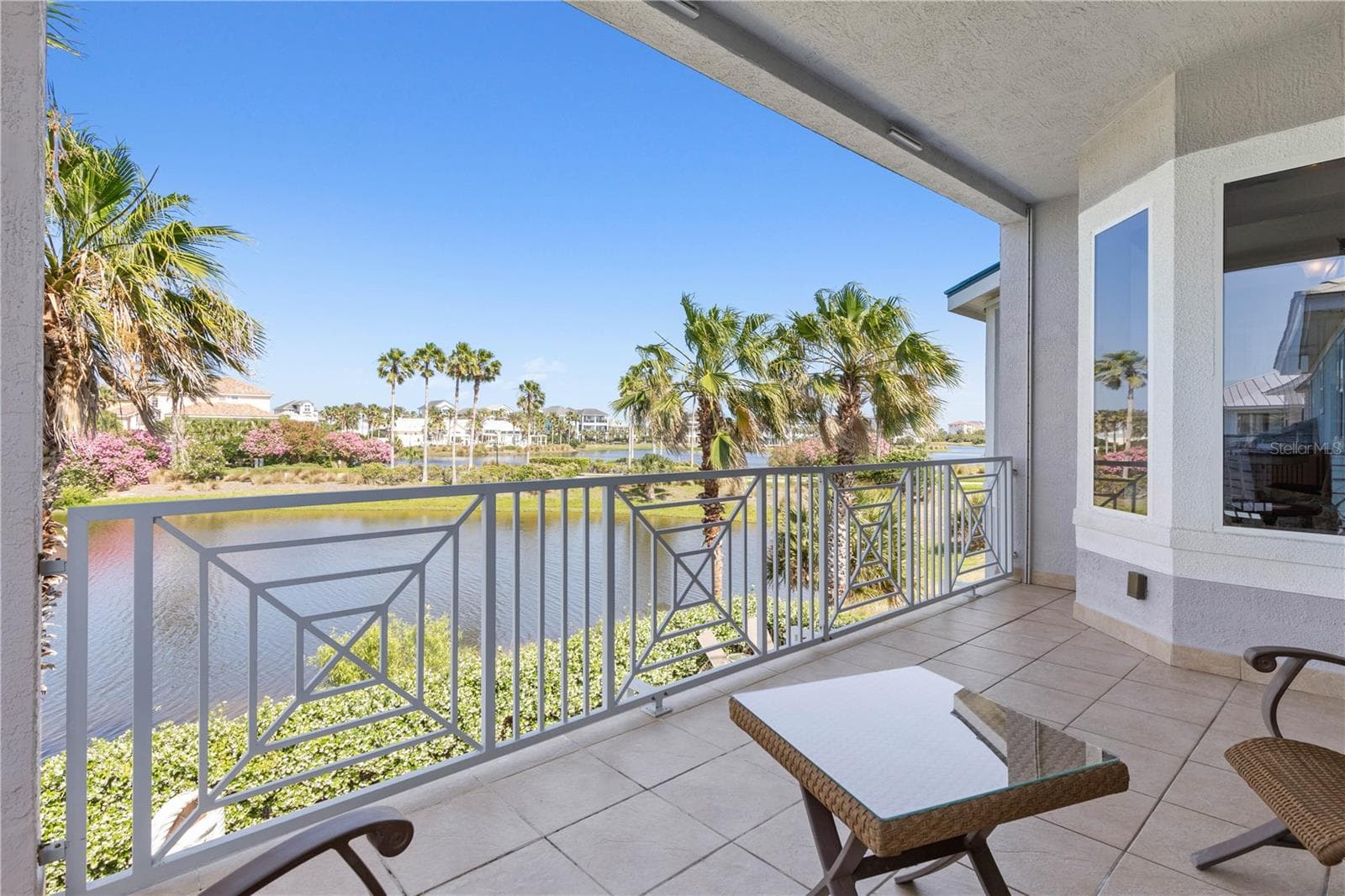 Second floor balcony with lake views - 12 CINNAMON BEACH WAY, PALM COAST