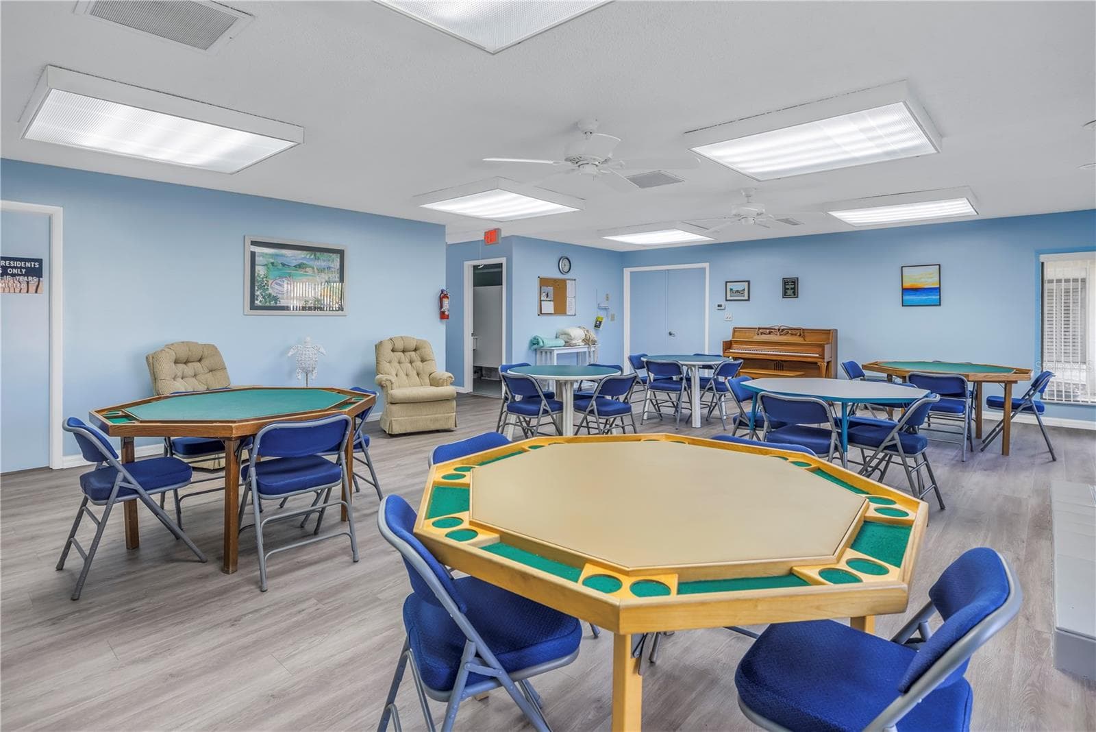 Clubhouse Card Area - 2529 OAKLEAF LN #30C, CLEARWATER