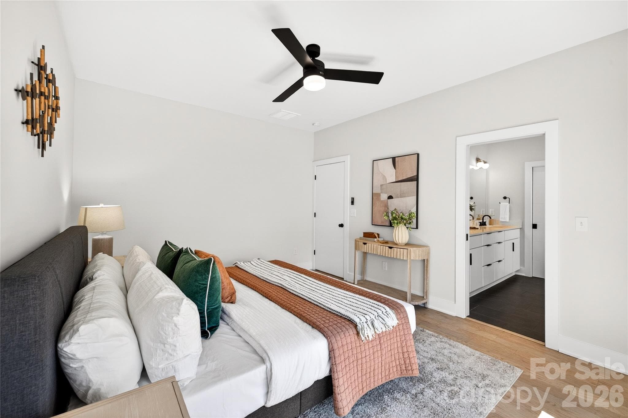 Ceiling fan. - 5044 Double Lakes Drive, Charlotte