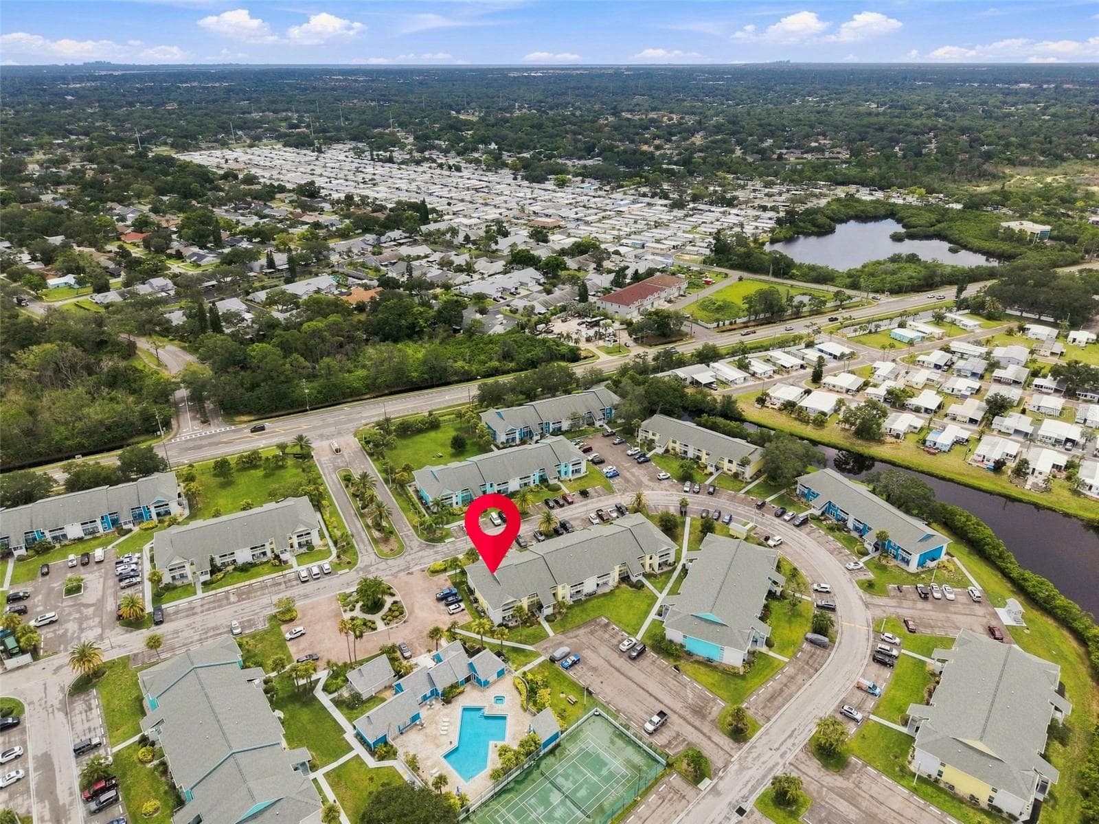 Aerial - 455 ALT 19 S #17, PALM HARBOR
