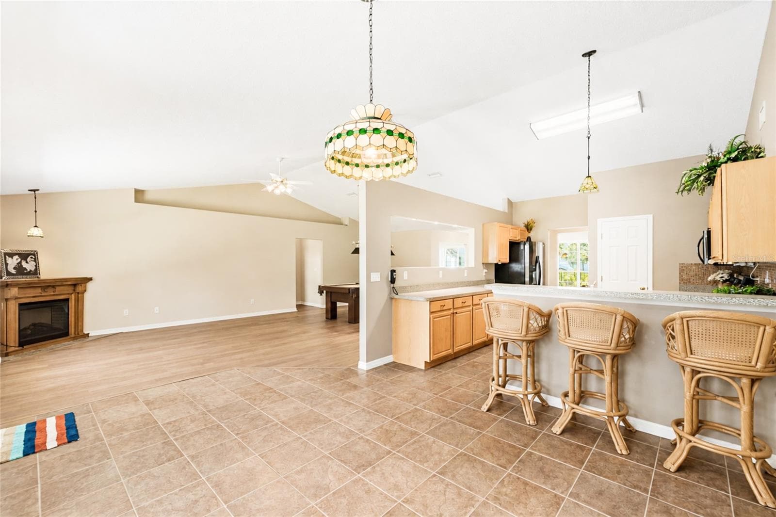 Breakfast Nook View to the Great Room - 38 PRINCESS ROSE DR, PALM COAST