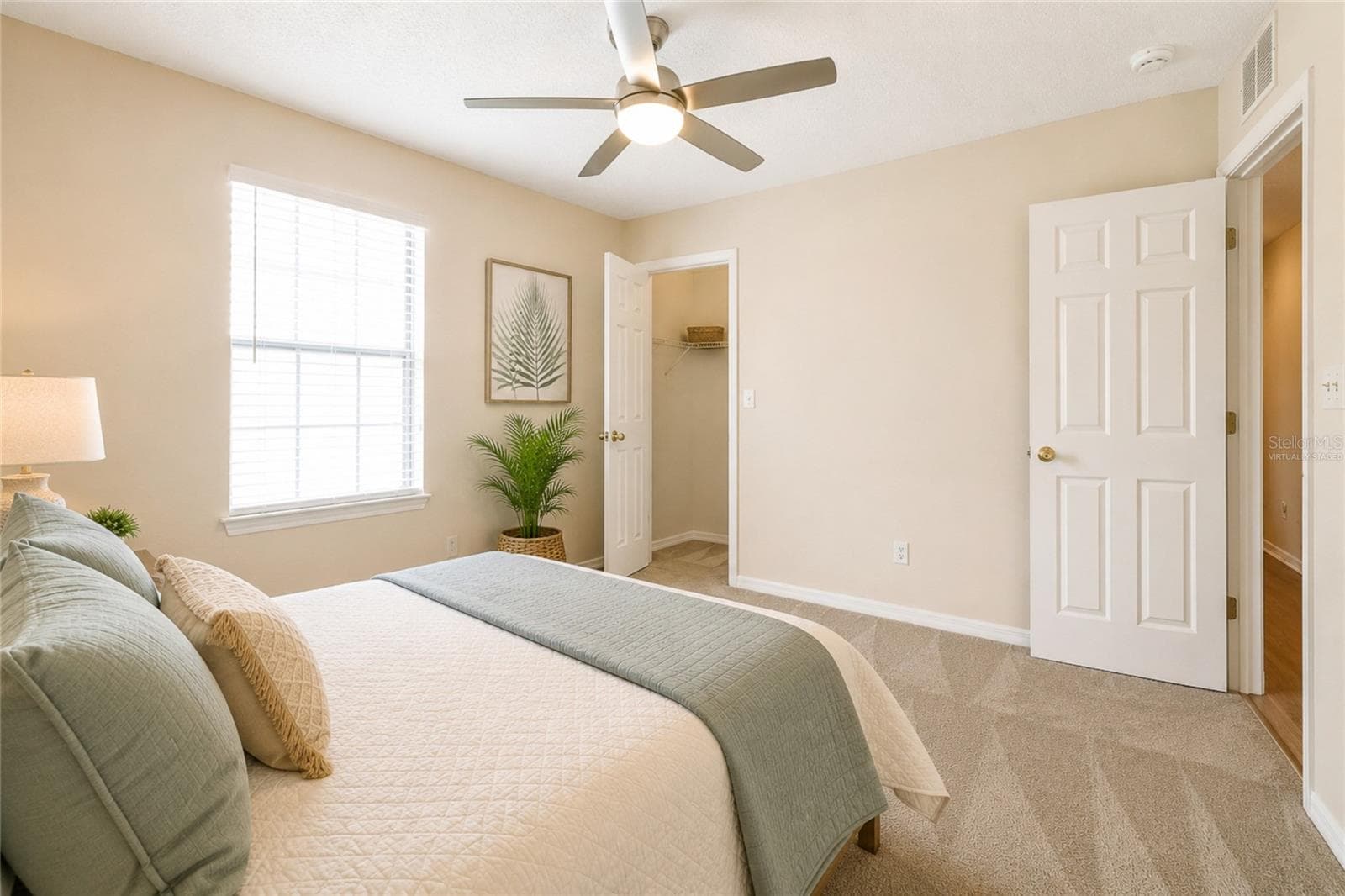 Virtually Staged Bedroom 4 - 38 PRINCESS ROSE DR, PALM COAST