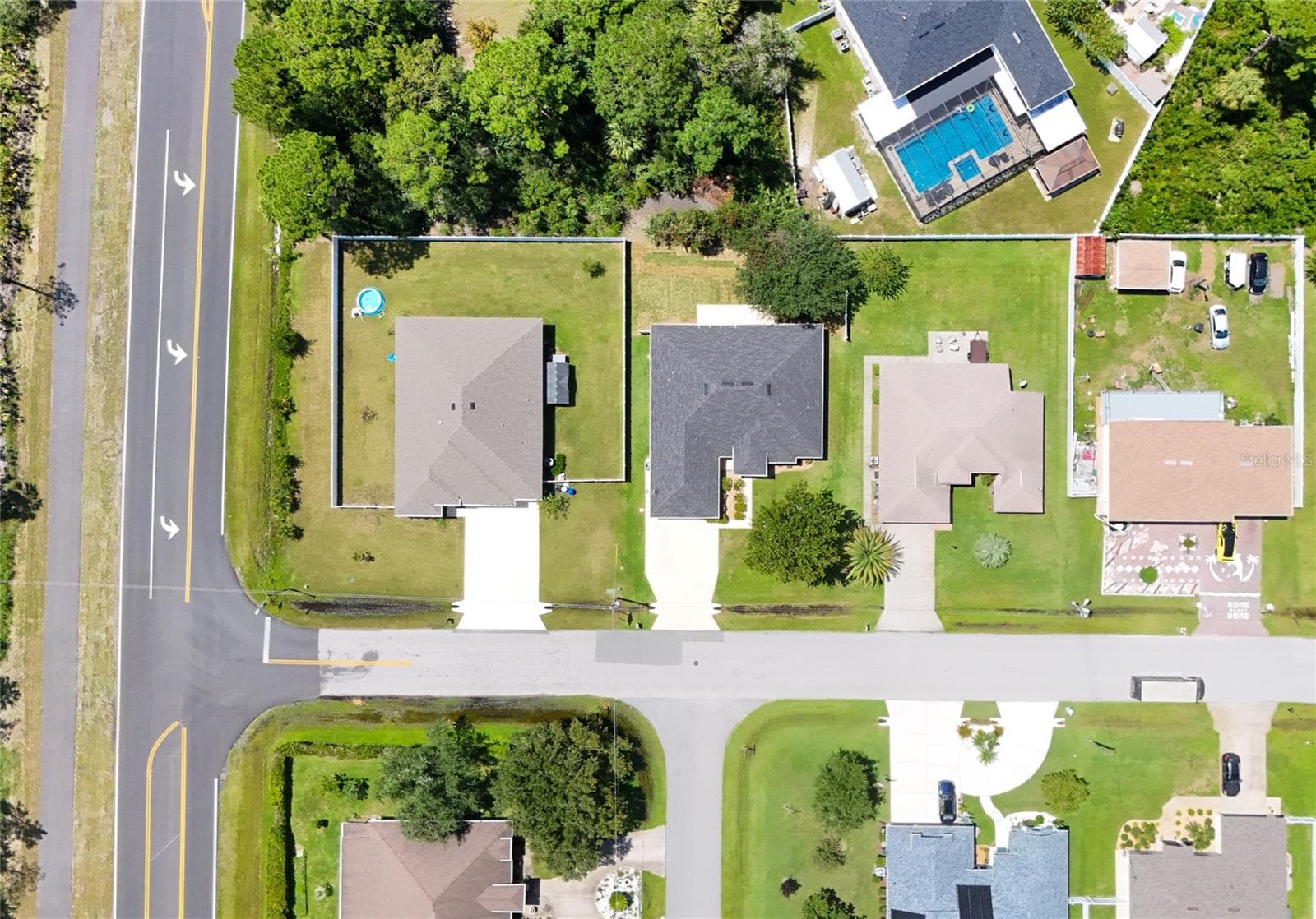 Aerial View - 38 PRINCESS ROSE DR, PALM COAST