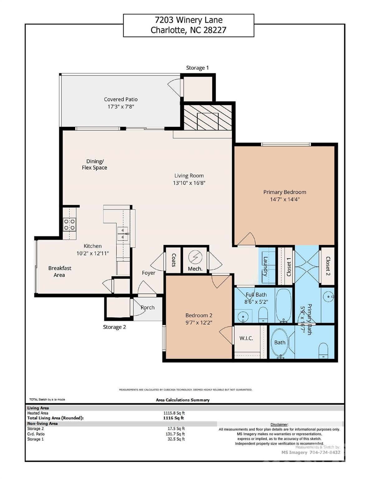 Condominium at 7203 Winery Lane, Charlotte, photo 38 of 38
