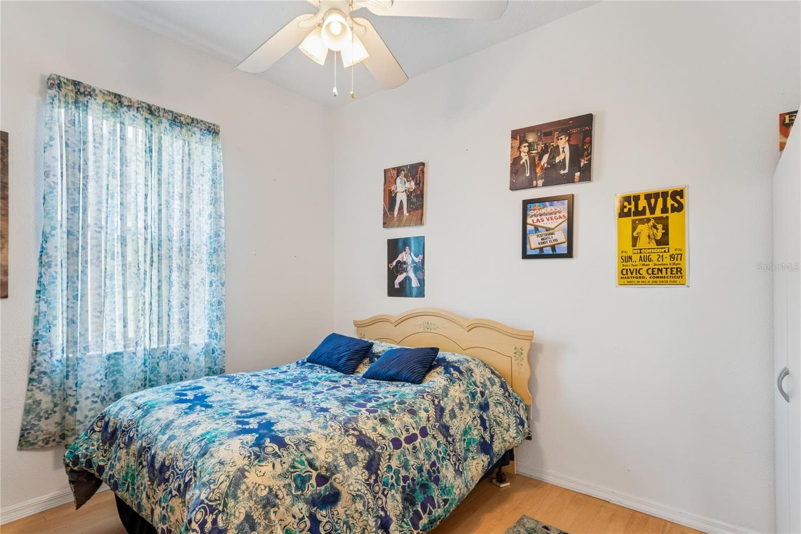 BEDROOM #3/DEN WITH HARDWOOD FLOORING AND CEILING FAN - SUMMERTREE PRCL 03A PH 02, NEW PORT RICHEY