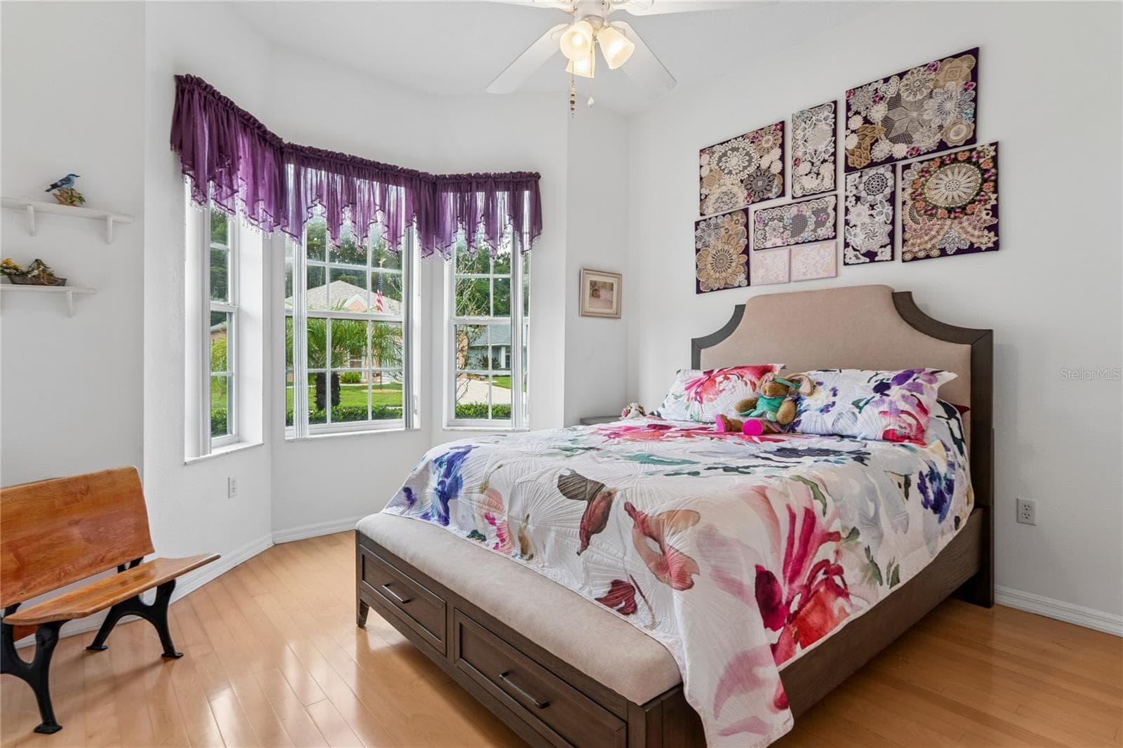 BEDROOM 2 WITH BATH WINDOW AND HARDWOOD FLOORS - SUMMERTREE PRCL 03A PH 02, NEW PORT RICHEY