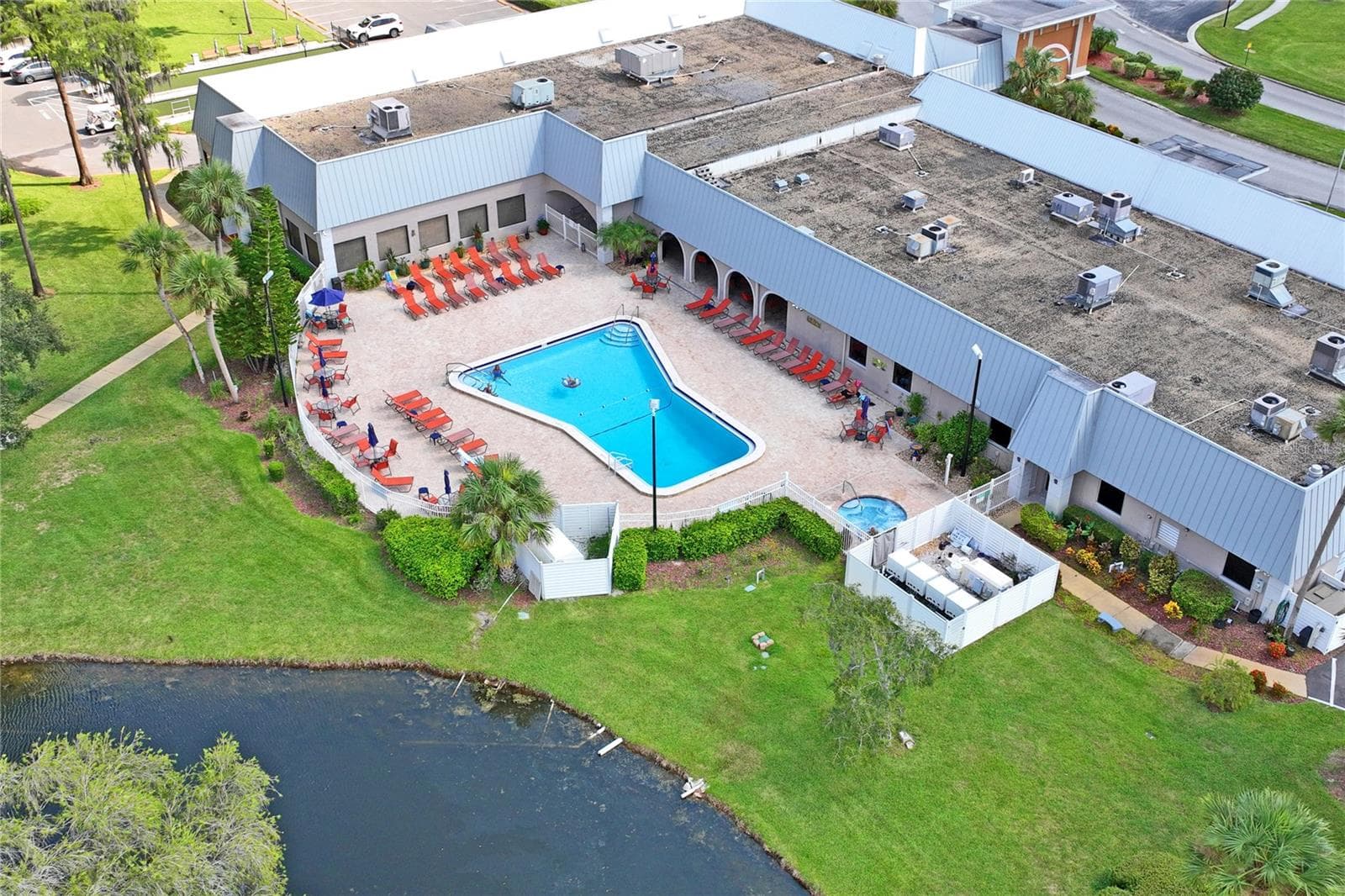 AIR VIEW OF SWIMMING POOL - SUMMERTREE PRCL 03A PH 02, NEW PORT RICHEY