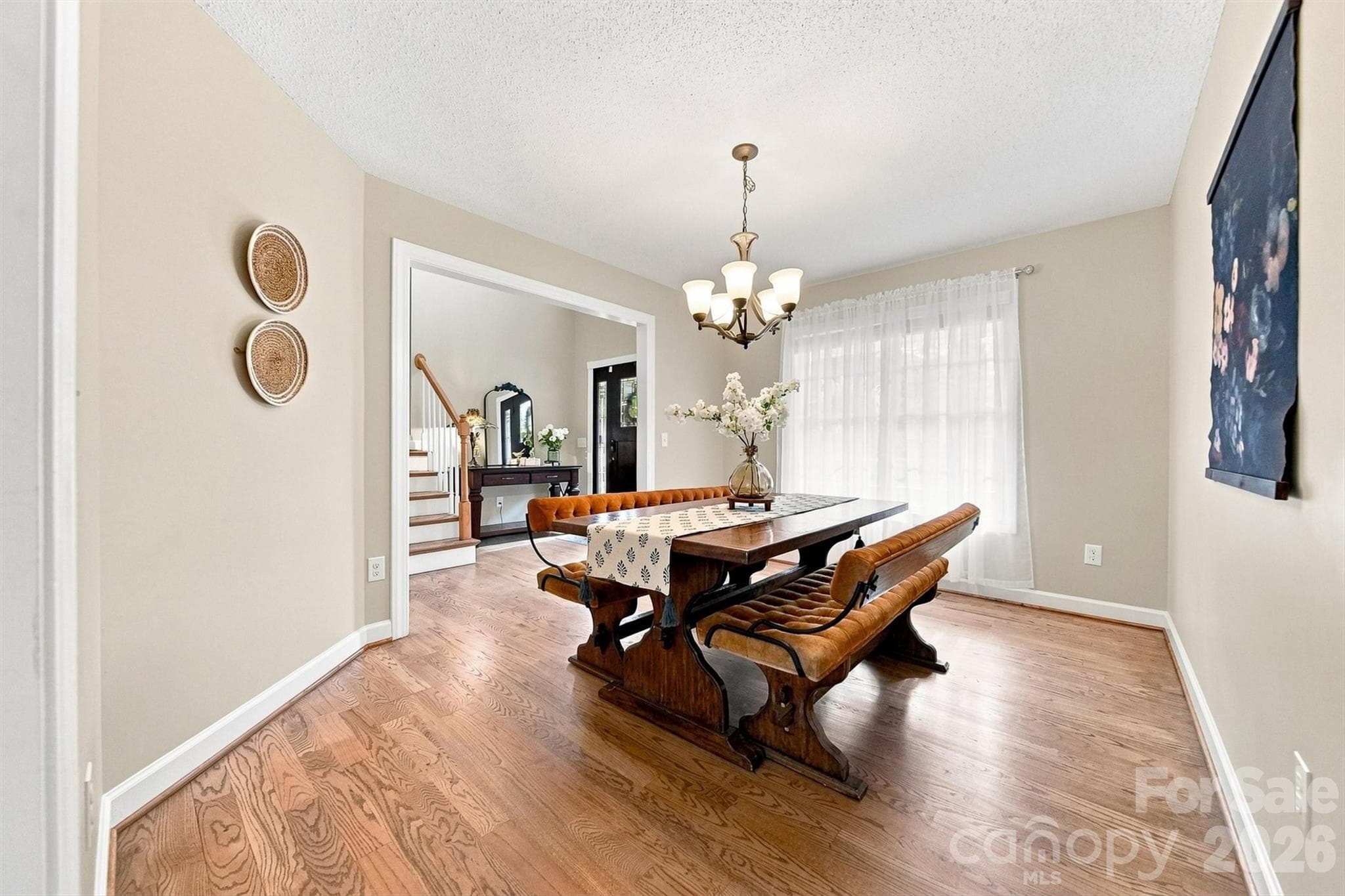 Formal Dining room off Foyer and open to Kitchen - 6011 Dockside Drive, Hickory
