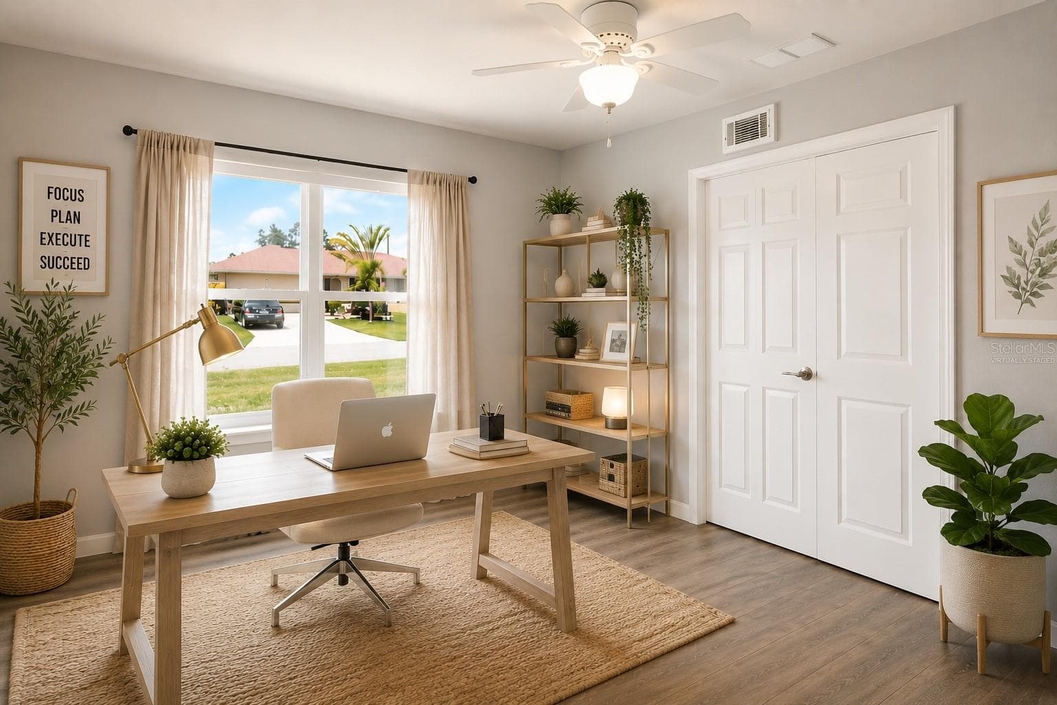 3rd bedroom/FLEX/Officevirtually staged - 4394 LIBRARY ST, PORT CHARLOTTE