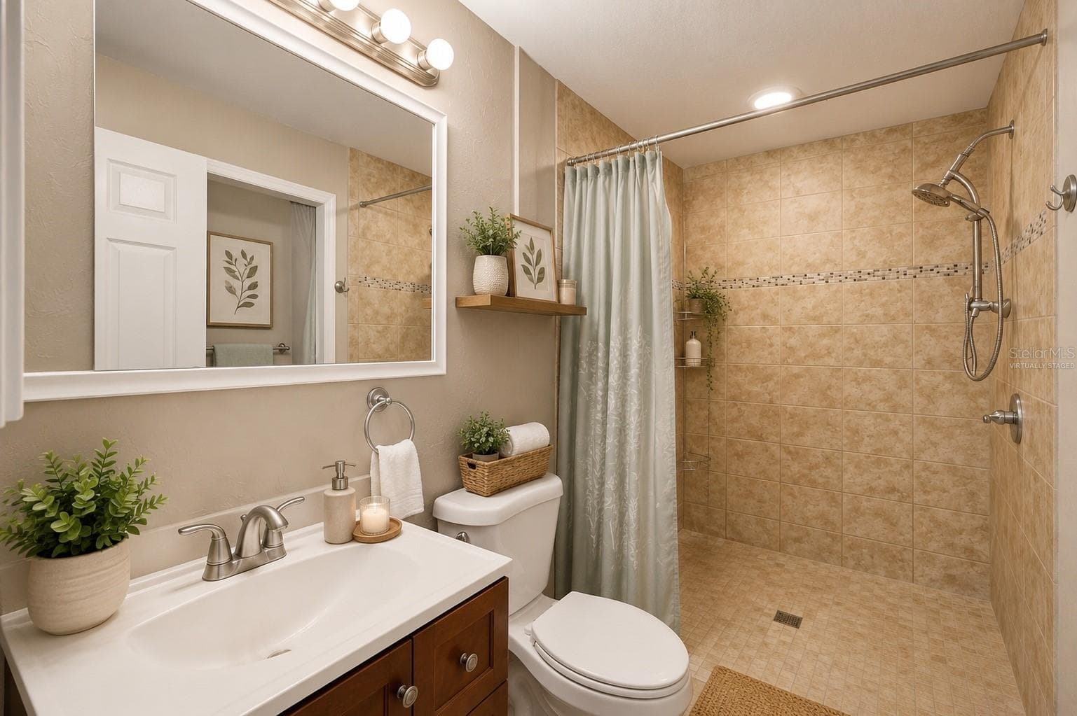full bathroom/wheelchair accessiblevirtually staged - 4394 LIBRARY ST, PORT CHARLOTTE