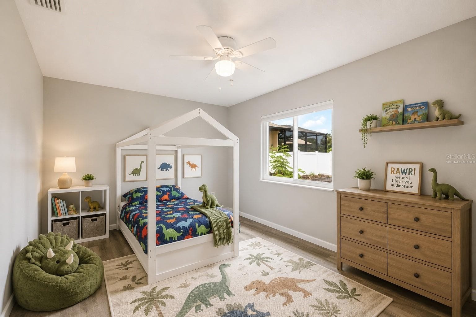 2nd bedroomvirtually staged - 4394 LIBRARY ST, PORT CHARLOTTE