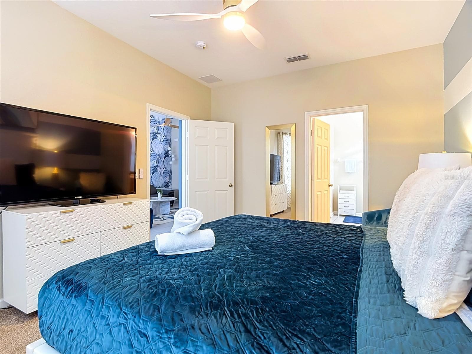 Generous second primary suite offering comfort and privacy. - 7742 COMROW ST, KISSIMMEE